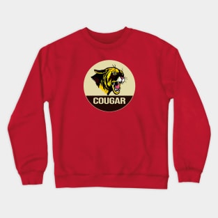 Cougar | Gas station | Cougar Fuel  | Cougar Oil | Automobile service stations Crewneck Sweatshirt